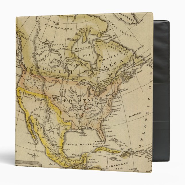 North America 10 3 Ring Binder (Front/Inside)