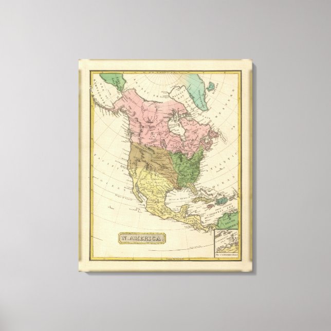 North America 11 Canvas Print (Front)