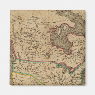 North America 14 Magnet