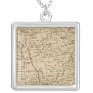 North America 15 Silver Plated Necklace