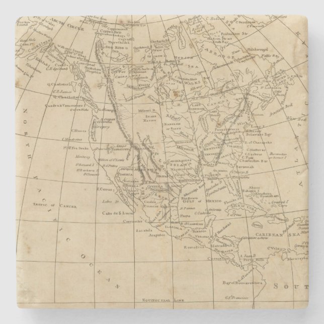 North America 15 Stone Coaster (Front)