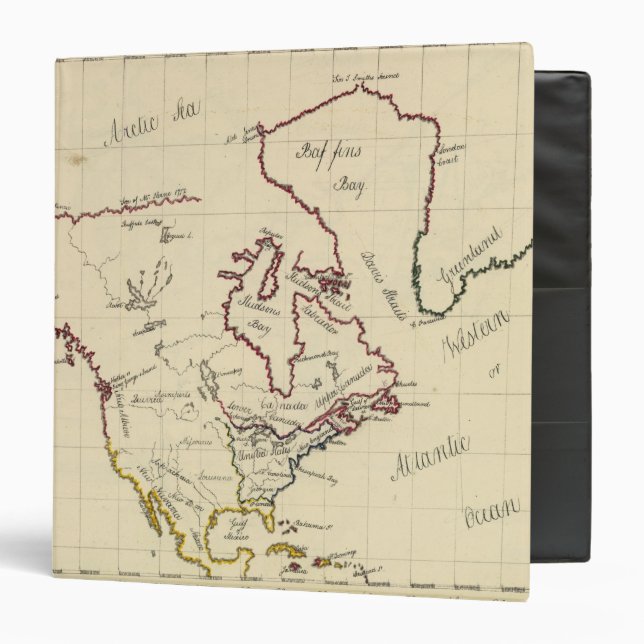 North America 17 3 Ring Binder (Front/Inside)