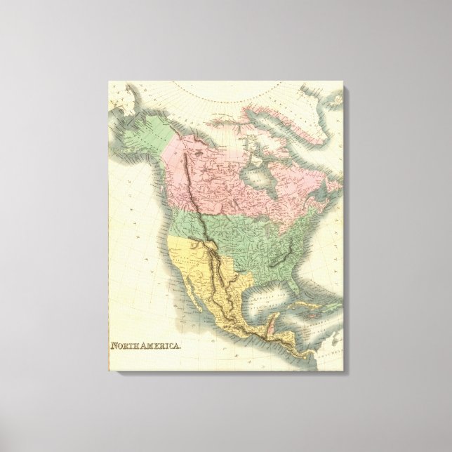 North America 25 Canvas Print (Front)