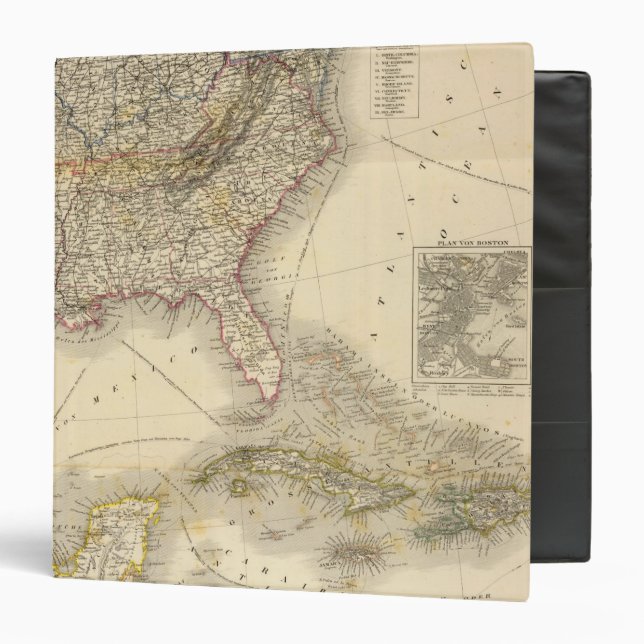 North America 26 3 Ring Binder (Front/Inside)