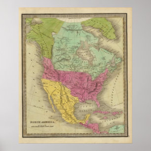 North America 30 Poster