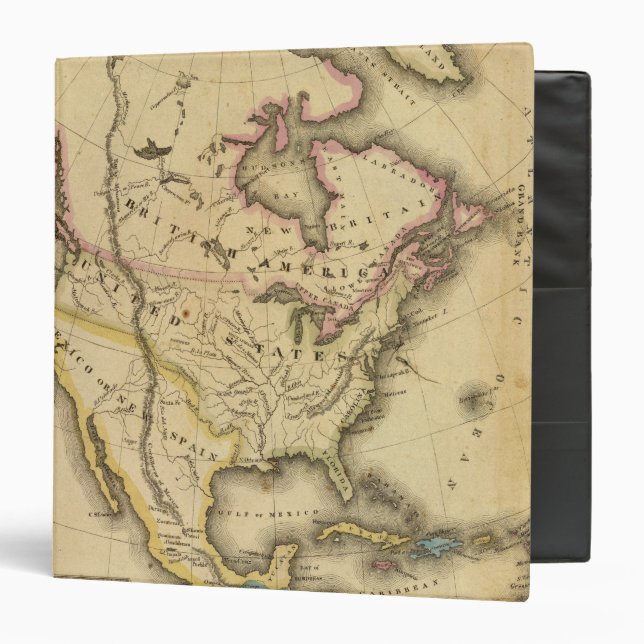 North America 37 3 Ring Binder (Front/Inside)