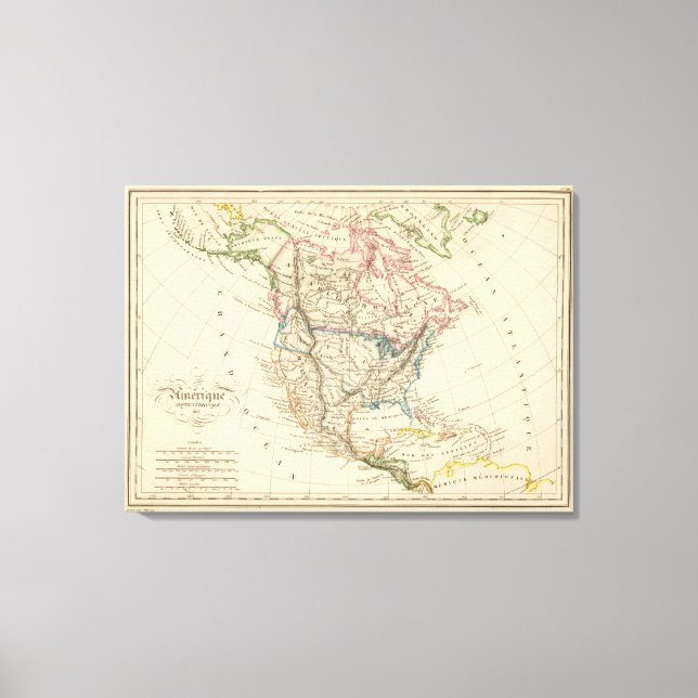 North America 39 Canvas Print (Front)