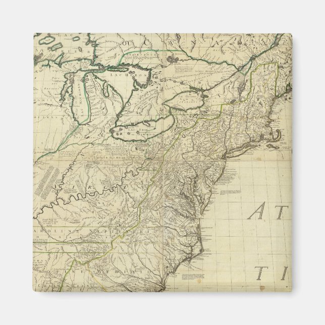 North America 3 Magnet (Front)