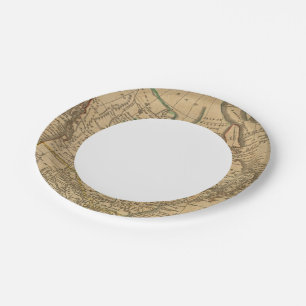 North America 3 Paper Plates