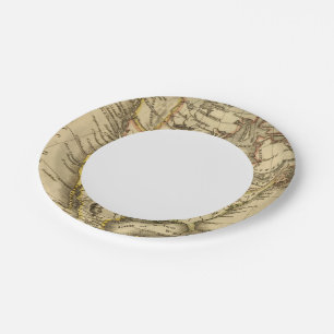 North America 40 Paper Plates