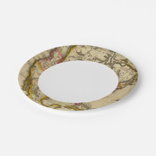 North America 42 Paper Plates