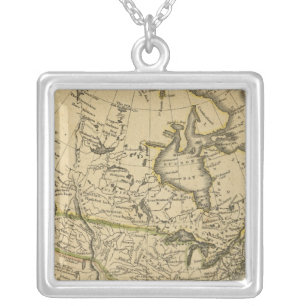 North America 7 Silver Plated Necklace