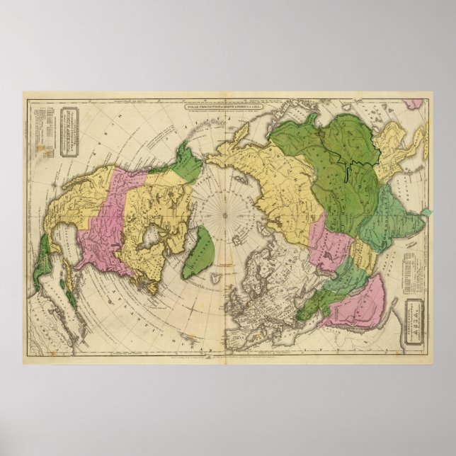 North America, Asia Poster (Front)