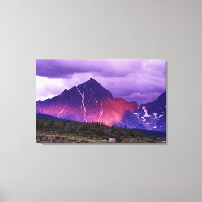 North America, Canada, Alberta, Canadian Canvas Print (Front)