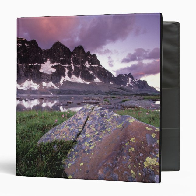 North America, Canada, Alberta, Jasper 3 Ring Binder (Front/Inside)