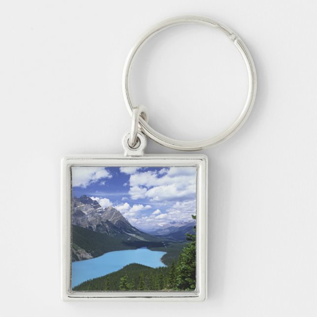 North America, Canada, Alberta, Jasper 6 Keychain (Front)
