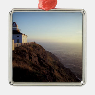 North America, Canada, Newfoundland, Cape Spear, 2 Metal Ornament