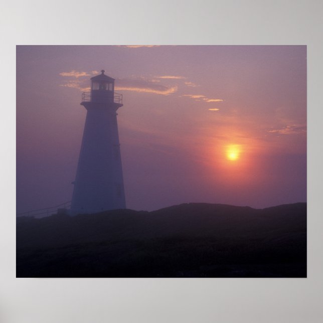 North America, Canada, Newfoundland, Cape Spear, Poster (Front)