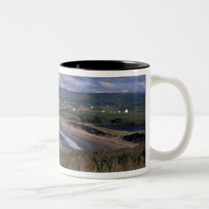 North America, Canada, Nova Scotia, Cape Breton, Two-Tone Coffee Mug