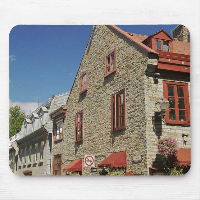 North America, Canada, Quebec, Old Quebec City. Mouse Pad (Front)