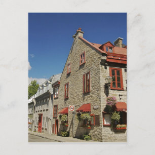 North America, Canada, Quebec, Old Quebec City. Postcard
