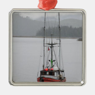 North America, Canada, Queen Charlotte Islands, Metal Ornament