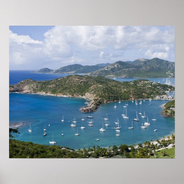 North America, Caribbean, Antigua. English Poster (Front)
