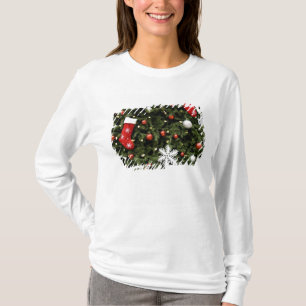 North America. Christmas decorations on tree. 2 T-Shirt