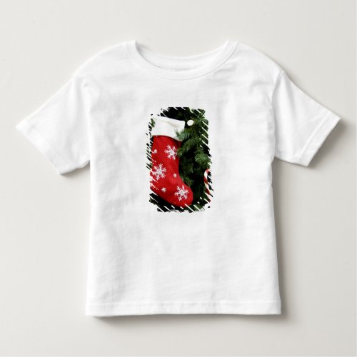 North America Christmas decorations on tree 3 Toddler T_shirt