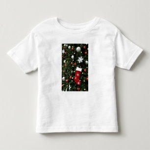 North America. Christmas decorations on tree. 5 Toddler T-shirt