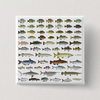North America Freshwater Fish Group Button