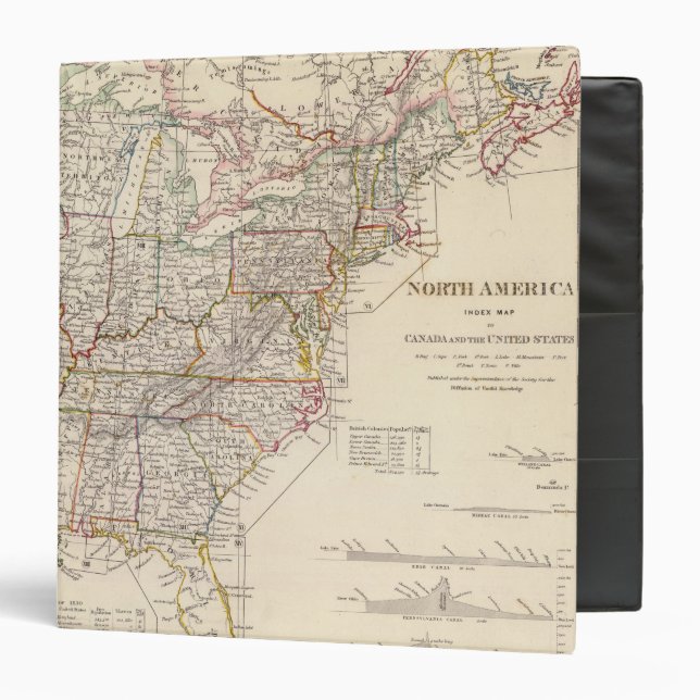 North America index map Binder (Front/Inside)