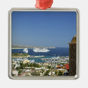 North America, Mexico, State of Baja California 2 Metal Ornament