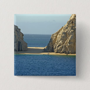 North America, Mexico, State of Baja California Button