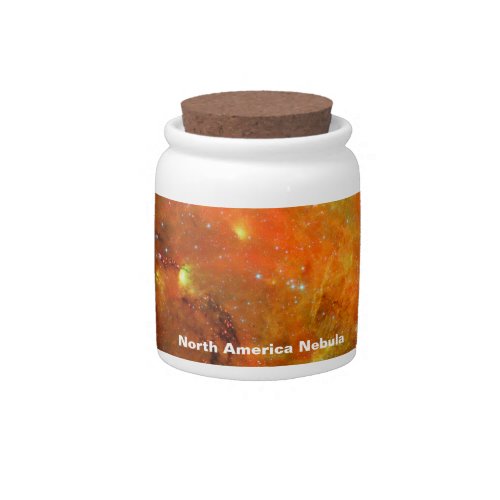 North America Nebula Candy Jar