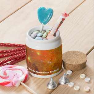North America Nebula Candy Jar
