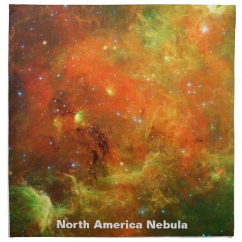 North America Nebula Cloth Napkin by galaxyofstars at Zazzle