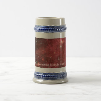 North America Nebula Infrared Beer Stein