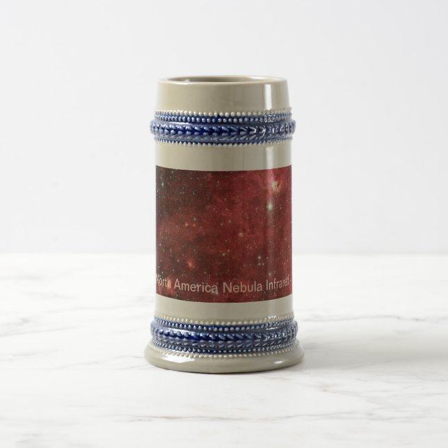 North America Nebula Infrared Beer Stein (Center)