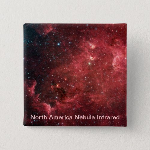 North America Nebula Infrared Button