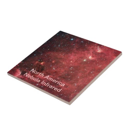 North America Nebula Infrared Ceramic Tile