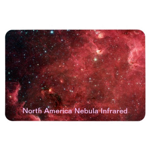 North America Nebula Infrared Magnet