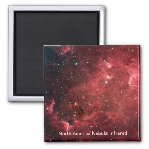 North America Nebula Infrared Magnet