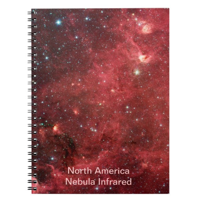 North America Nebula Infrared Notebook (Front)