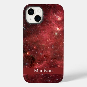 North America Nebula Infrared Your Name Case-mate Iphone 14 Case by galaxyofstars at Zazzle