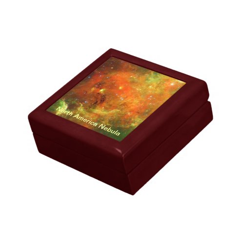 North America Nebula Jewelry Box