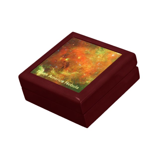 North America Nebula Jewelry Box (Side)