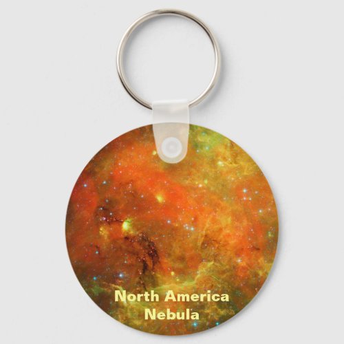 North America Nebula Keychain