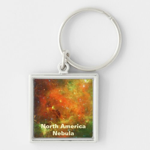 North America Nebula Keychain