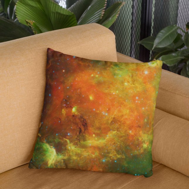 North America Nebula Throw Pillow (North America Nebula Throw Pillow)